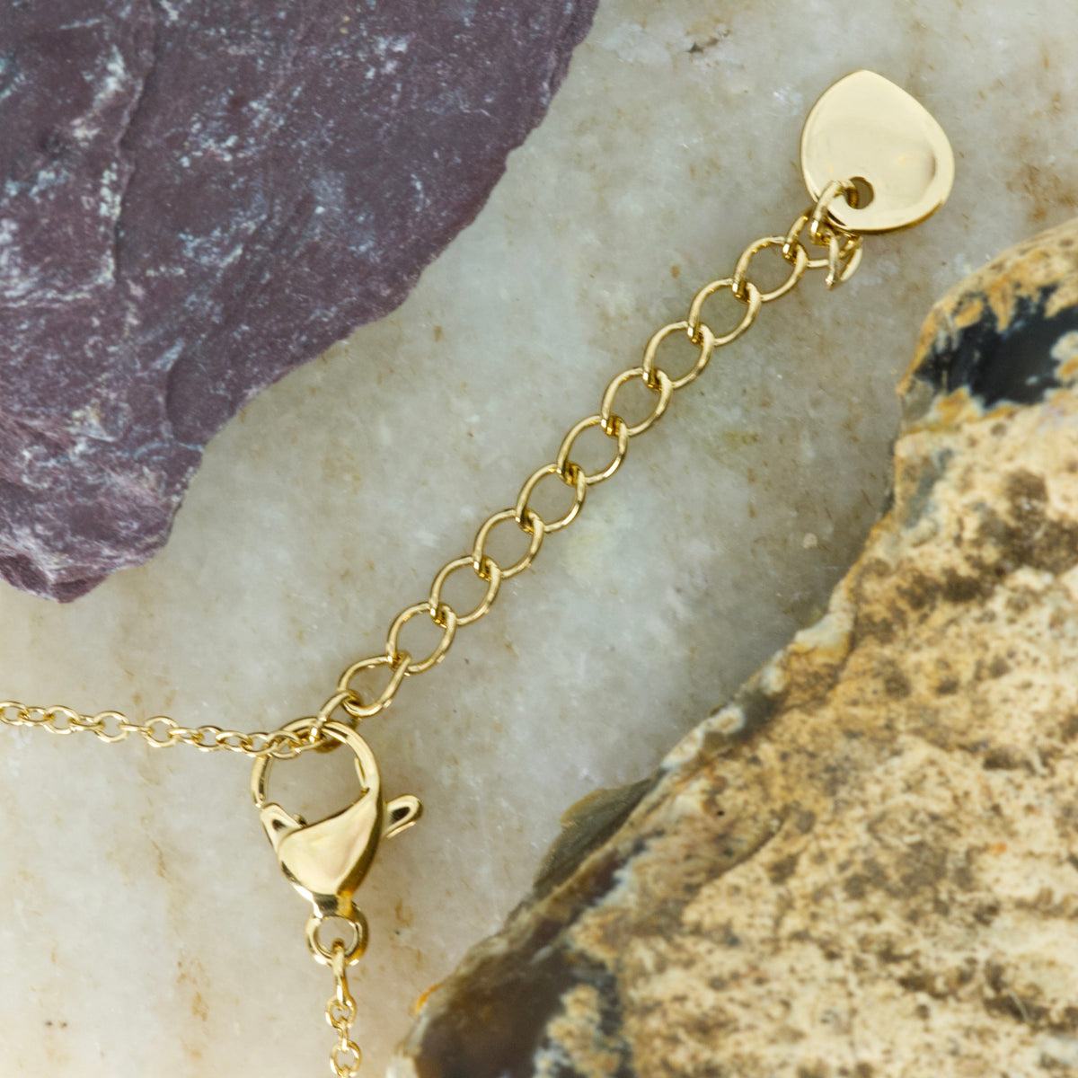 Gold Plated Twisted Circle Bracelet