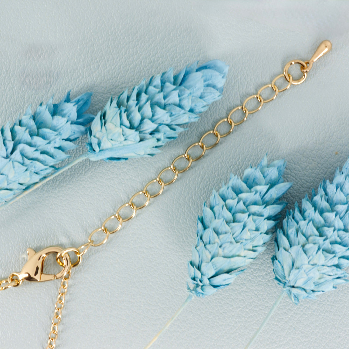 Gold Plated Yellow Natural Stone & Cubic Zirconia Set Pendant & Chain