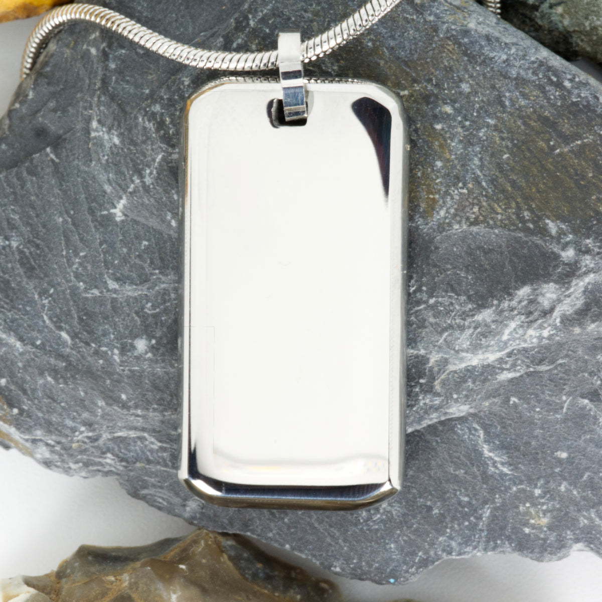 Stainless Steel Dog Tag Necklace