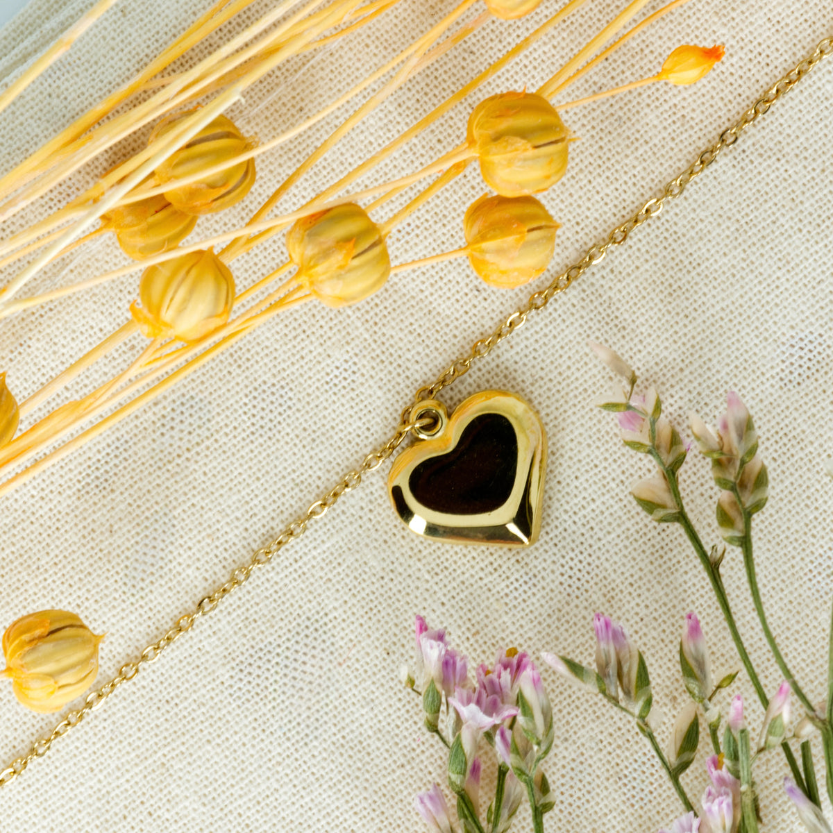 Gold Plated Heart Bracelet