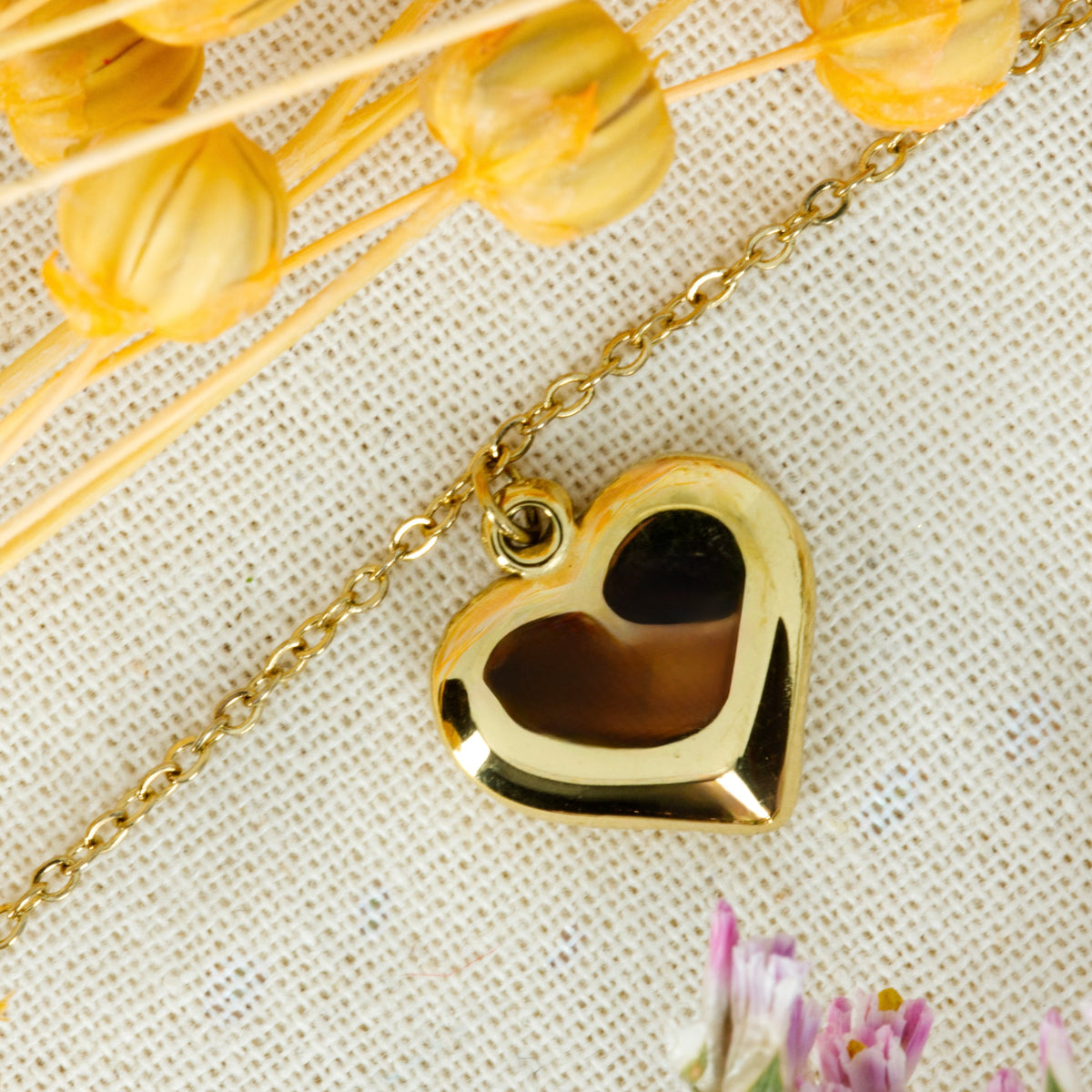 Gold Plated Heart Bracelet