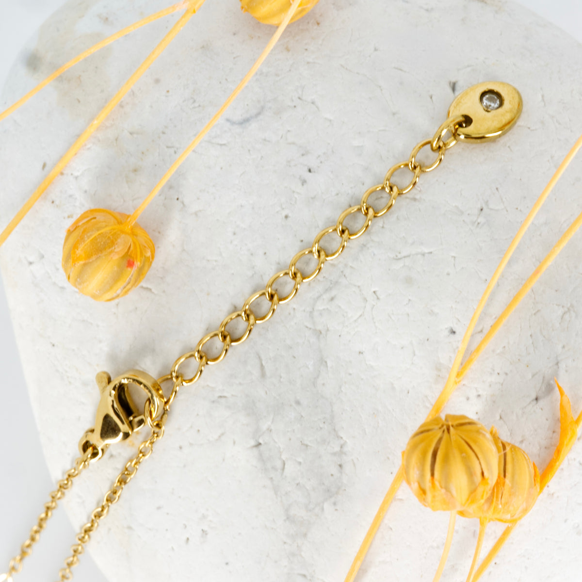 Gold Plated Cubic Zirconia Set Interlocking Circle Bracelet