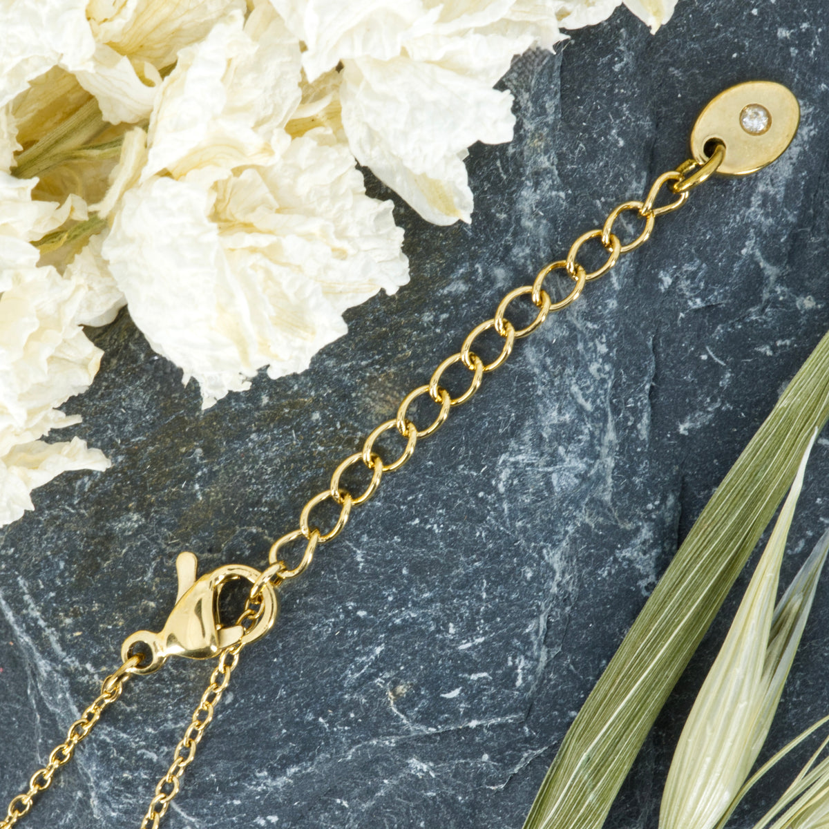 Gold Plated Cubic Zirconia Set Bee Bracelet